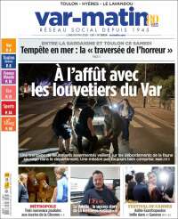 Portada de Var-Matin (Francia)