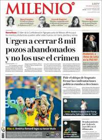 Portada de Milenio de León (M&eacute;xico)