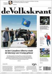 Portada de De Volkskrant (Pa&iacute;ses Bajos)