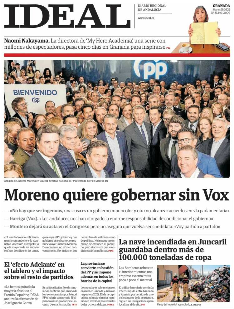 Portada de Ideal (Espa&ntilde;a)