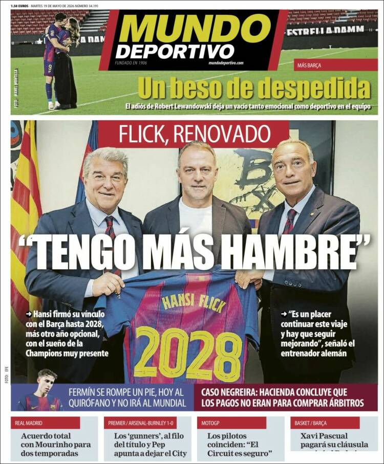Portada de El Mundo Deportivo (Espa&ntilde;a)
