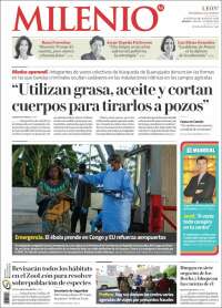 Portada de Milenio de León (M&eacute;xico)