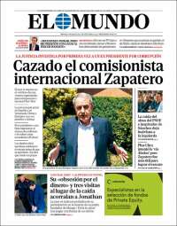 Portada de El Mundo (Espa&ntilde;a)