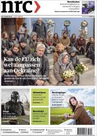 Portada de NRC Handelsblad (Pa&iacute;ses Bajos)