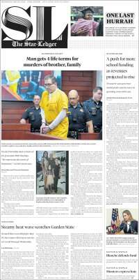 Portada de Star-Ledger (USA)
