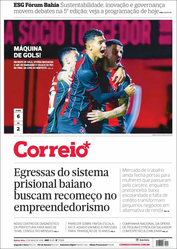 Portada de Correio* (Brasil)