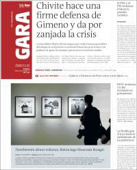 Portada de Gara (Espa&ntilde;a)