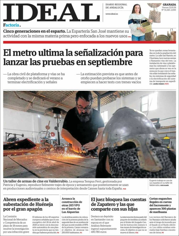 Portada de Ideal (Espa&ntilde;a)