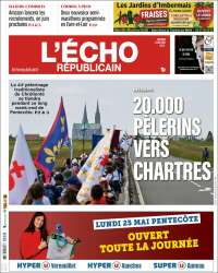 Portada de L'Echo Républicain (Francia)