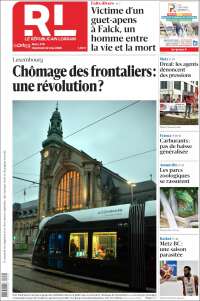 Portada de Le Republicain Lorrain (Francia)