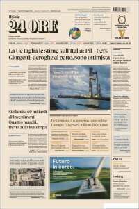 Portada de Il Sole 24 ORE (Italia)