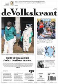 Portada de De Volkskrant (Pa&iacute;ses Bajos)
