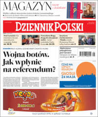 Portada de Dziennik (Polonia)