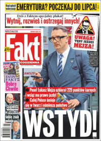 Portada de Fakt (Polonia)