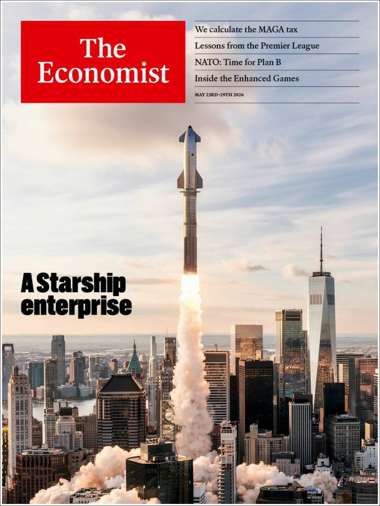 Portada de The Economist (Reino Unido)