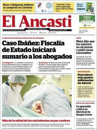 Portada de El Ancasti (Argentina)