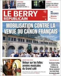 Portada de Berry Republicain (Francia)