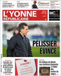 Portada de L'Yonne-Républicaine (Francia)