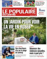 Portada de Le Populaire du Centre (Francia)