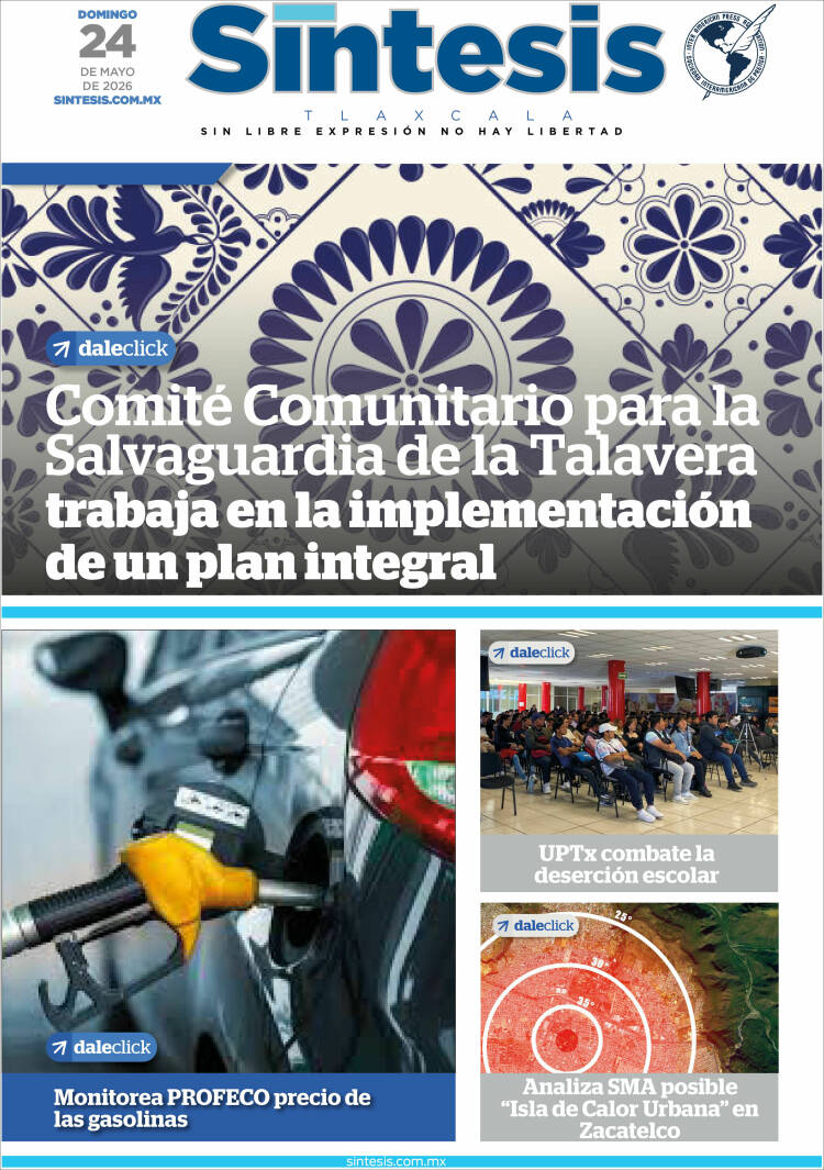 Portada de Síntesis de Tlaxcala (M&eacute;xico)