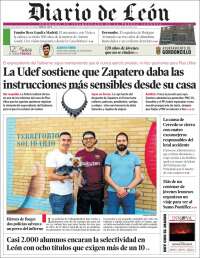 Portada de Diario de León (Espa&ntilde;a)