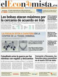Portada de El Economista (Espa&ntilde;a)
