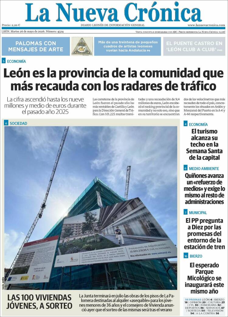 Portada de La Nueva Crónica (Espa&ntilde;a)