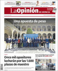Portada de La Opinión de Murcia (Espa&ntilde;a)