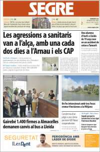 Portada de Segre (Espa&ntilde;a)