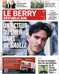 Portada de Berry Republicain (Francia)