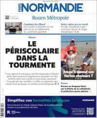 Portada de Paris Normandie (Francia)