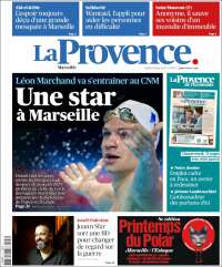 Portada de La Provence (Francia)