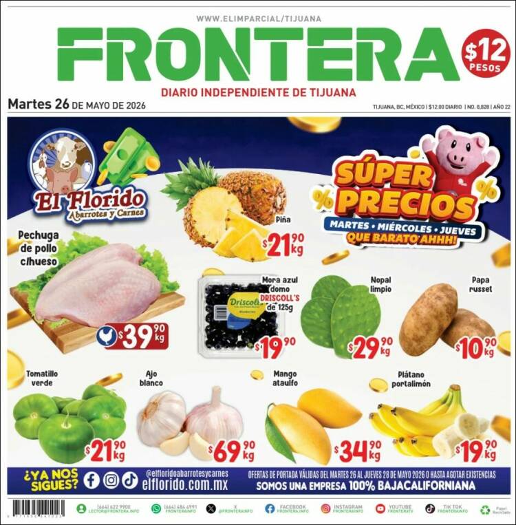 Portada de Frontera (M&eacute;xico)