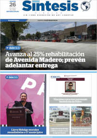 Portada de Sistesis - Hidalgo (M&eacute;xico)