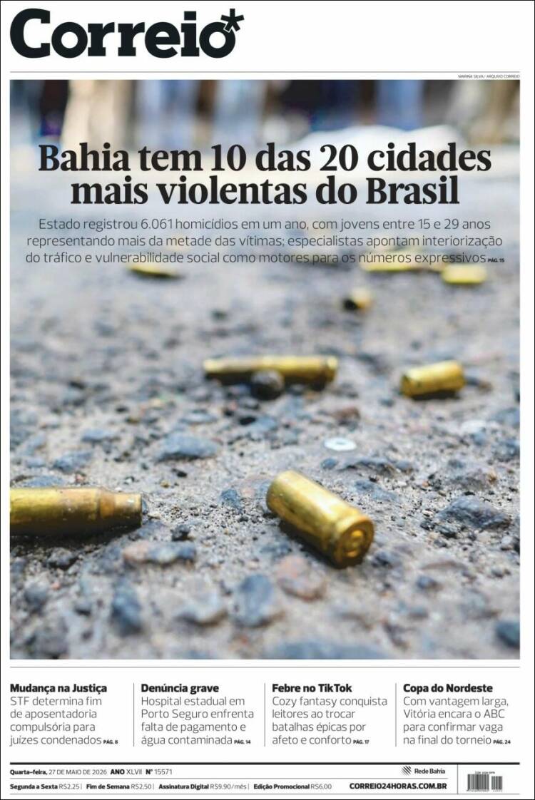Portada de Correio* (Brasil)