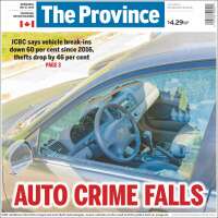 Portada de The Province (Canad&aacute;)