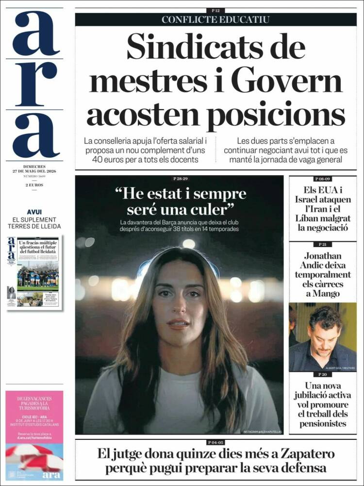 Portada de Ara (Espa&ntilde;a)