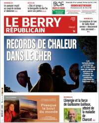 Portada de Berry Republicain (Francia)