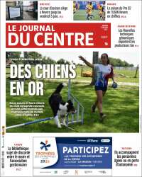 Portada de Le Journal du Centre (Francia)