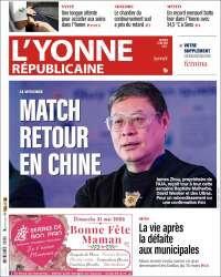 Portada de L'Yonne-Républicaine (Francia)