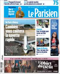 Portada de Le Parisien (Francia)