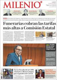 Portada de Milenio de León (M&eacute;xico)