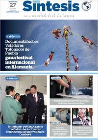 Portada de Síntesis - Puebla (M&eacute;xico)