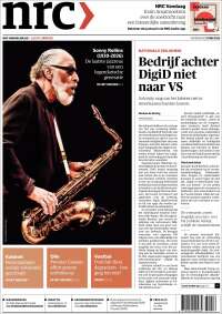 Portada de NRC Handelsblad (Pa&iacute;ses Bajos)