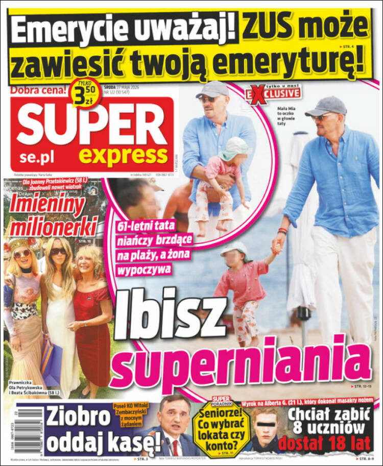 Portada de Super Express (Polonia)