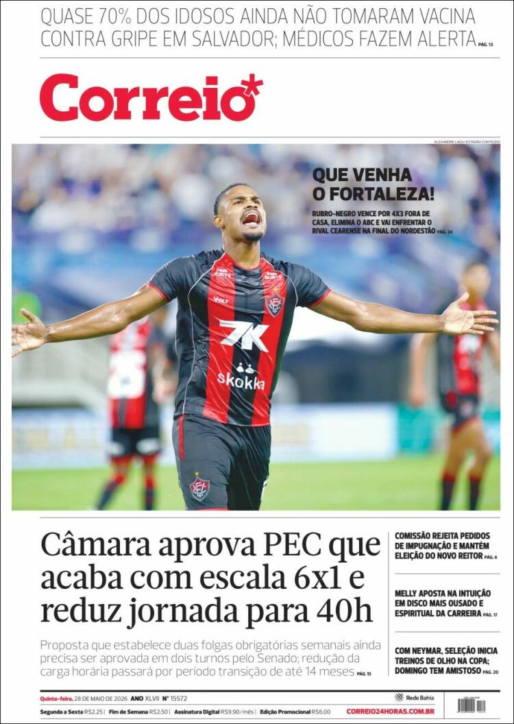 Portada de Correio* (Brasil)