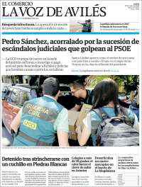 Portada de El Comercio - Avilés (Espa&ntilde;a)