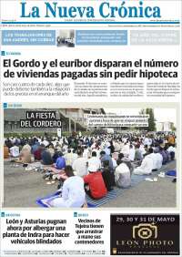 Portada de La Nueva Crónica (Espa&ntilde;a)