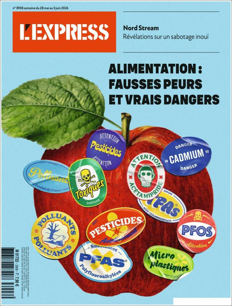 Portada de L'Express (Francia)