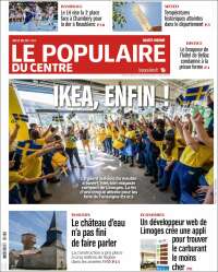 Portada de Le Populaire du Centre (Francia)